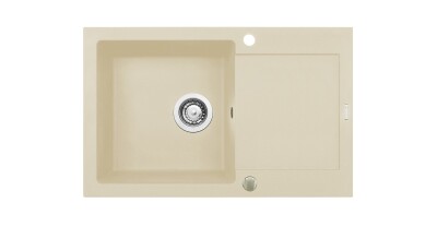 Мивка от гранит Mido (79x50) 1B 1D Мока