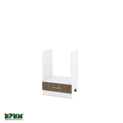 Долен модул за фурна с чекмедже БО-Орех адмирал-36