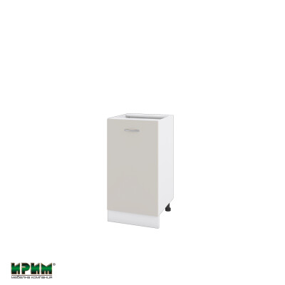 Долен модул с врата и рафт БС-Сатен-28