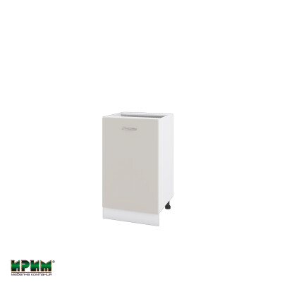 Долен модул с врата и рафт БС-Сатен-43