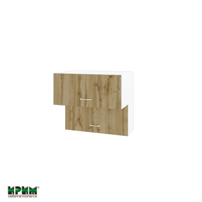 Горен модул с две хоризонтални врати БДД-Дъб дакота-107