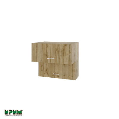 Горен модул с две хоризонтални врати АРДД-Дъб дакота-107