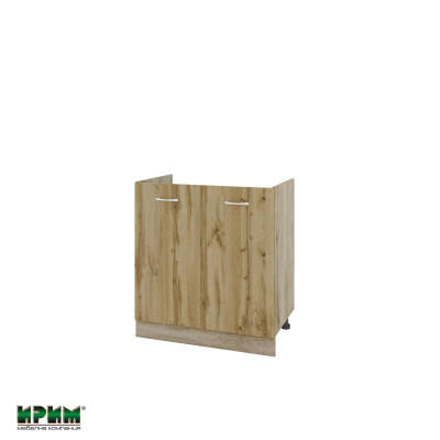 Долен модул за бордова мивка с две врати АРДД-Дъб дакота-30