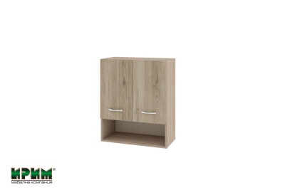 Горен модул с две врати и рафт и ниша МДА-Сонома арвен-7