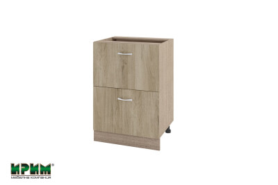 Долен модул с две чекмеджета МДА-Сонома арвен-44