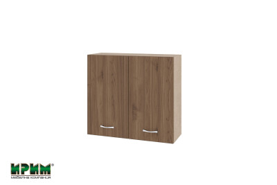 Горен модул с две врати и рафт МО-Орех адмирал-4