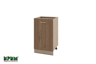 Долен модул с врата и рафт МО-Орех адмирал-43