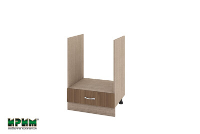 Долен модул за фурна с чекмедже МО-Орех адмирал-36