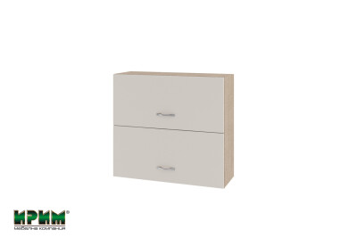 Горен модул с две хоризонтални врати МС-Сатен-12