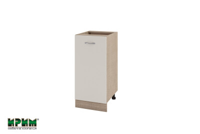 Долен модул с врата и рафт МС-Сатен-21