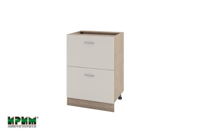 Долен модул с две чекмеджета МС-Сатен-44