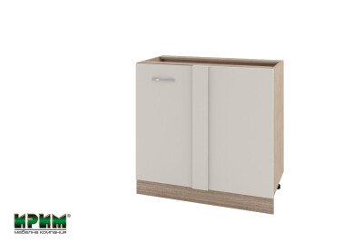 Долен модул за ъгъл с врата и рафт МС-Сатен-42