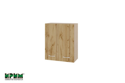 Горен модул с две врати и рафт МДД-Дъб дакота-3