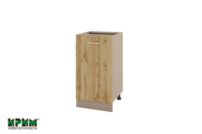 Долен модул с врата и рафт МДД-Дъб дакота-28