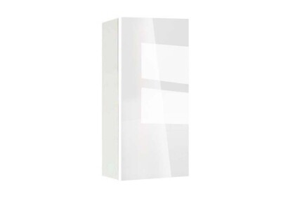 Горен модул с врата и рафт Глосмакс 30 Бял - Алба