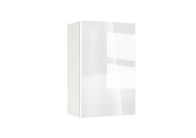 Горен модул с врата и рафт Глосмакс 4М Бял - Алба