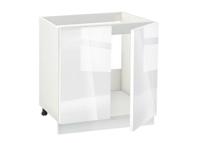 Долен модул за мивка Глосмакс 800 Бял - Алба