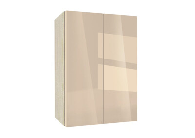 Горен модул с две врати и рафт Глосмакс 50 Сонома - Визон