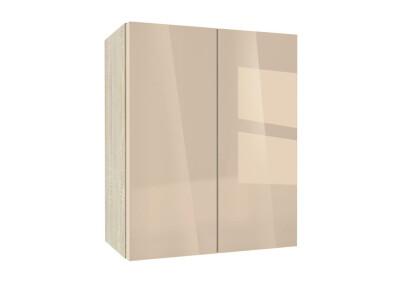 Горен модул с две врати и рафт Глосмакс 60 Сонома - Визон