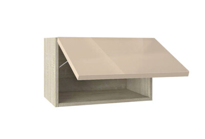 Горен модул с една хоризонтална врата Глосмакс 64Г Сонома - Визон