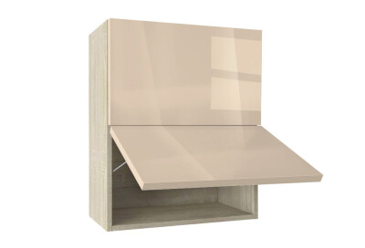 Горен модул с две хоризонтални врати Глосмакс 60Г Сонома - Визон