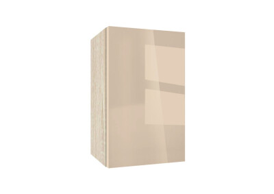 Горен модул с врата и рафт Глосмакс 4М Сонома - Визон