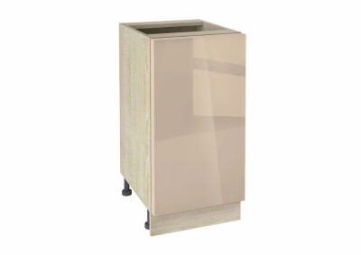 Долен модул с врата и рафт Глосмакс 401 Сонома - Визон