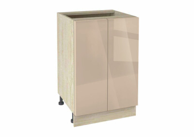 Долен модул с две врати и рафт Глосмакс 502 Сонома - Визон