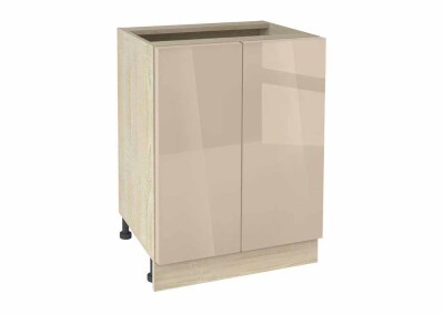 Долен модул с две врати и рафт Глосмакс 602 Сонома - Визон