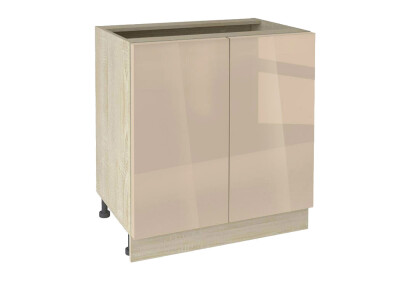 Долен модул с две врати и рафт Глосмакс 802 Сонома - Визон