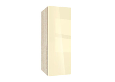 Горен модул с врата и рафт Глосмакс 25 Сонома - Айвъри