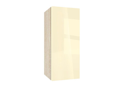 Горен модул с врата и рафт Глосмакс 30 Сонома - Айвъри
