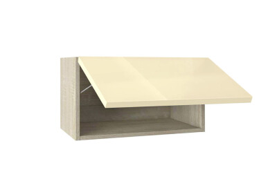 Горен модул с една хоризонтална врата Глосмакс 63Г Сонома - Айвъри