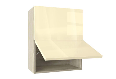 Горен модул с две хоризонтални врати Глосмакс 60Г Сонома - Айвъри