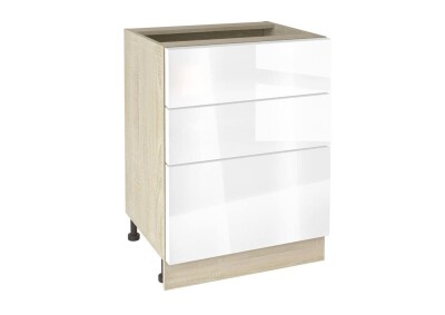 Долен модул с три чекмеджета Глосмакс 603 Сонома - Алба