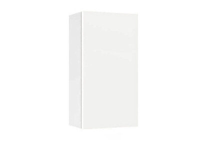 Горен модул с врата и рафт Мат 40 Бял - Бял мат