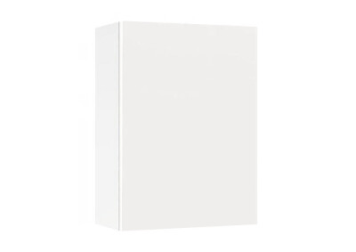 Горен модул с една врата и рафт Мат 50 Бял - Бял мат