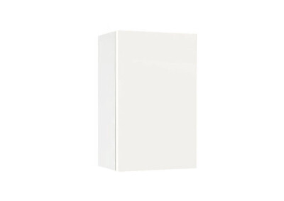 Горен модул с врата и рафт Мат 4М Бял - Бял мат