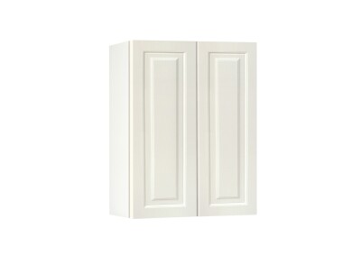 Горен модул с две врати и рафт Винтидж 50 Бял - Каймак