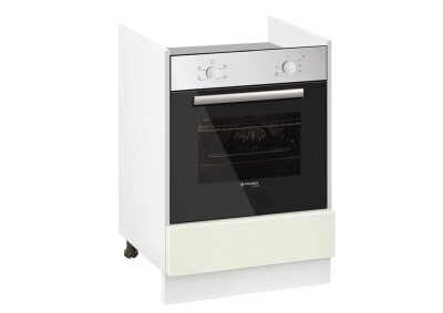 Долен модул за фурна с чекмедже Винтидж 601Ф Бял - Каймак