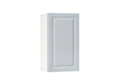 Горен модул с врата и рафт Винтидж 45 Бял - Грижио