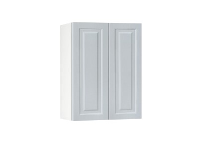 Горен модул с две врати и рафт Винтидж 50 Бял - Грижио