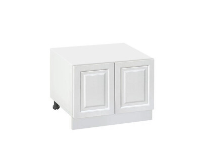 Долен модул с две врати Винтидж 601Р Бял - Бял