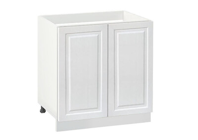 Долен модул за мивка Винтидж 800 Бял - Бял