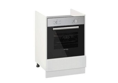 Долен модул за фурна с чекмедже Винтидж 601Ф Бял - Бял