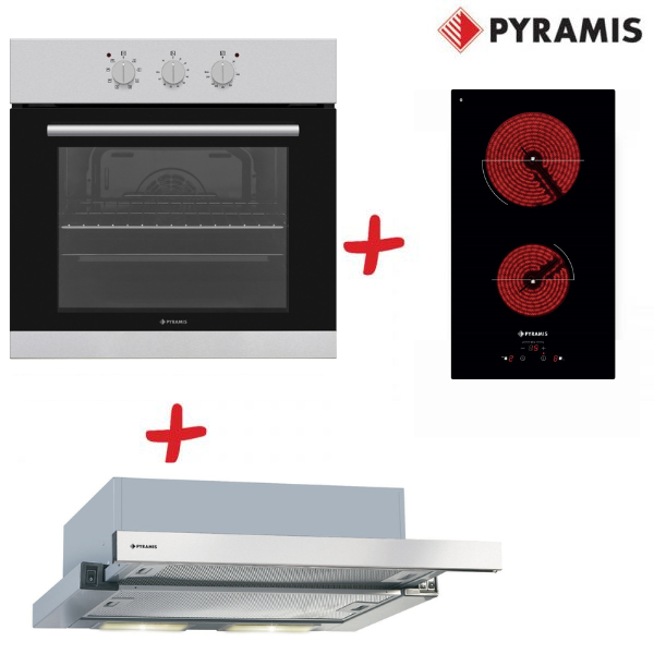 Комплект Фурна, котлони и абсорбатор Топ пакет 3