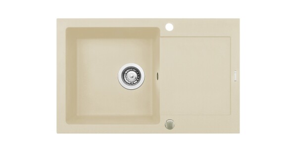 Мивка от гранит Mido (79x50) 1B 1D Мока