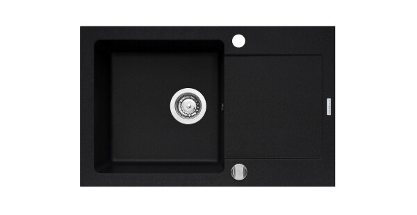 Мивка от гранит Mido (79x50) 1B 1D Графит