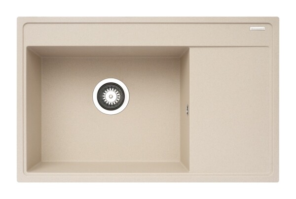 Мивка от гранит Camea (79x50) 1B 1D Пясъчно бежово