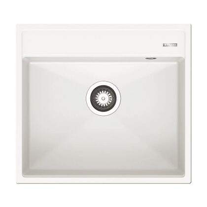 Мивка от гранит Ithaka (56×51) 1B Сняг